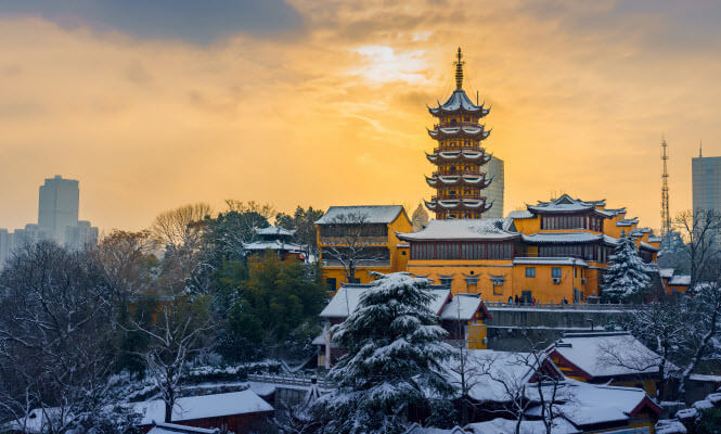 Nanjing Huangshan Wuyishan Xiamen Taipei